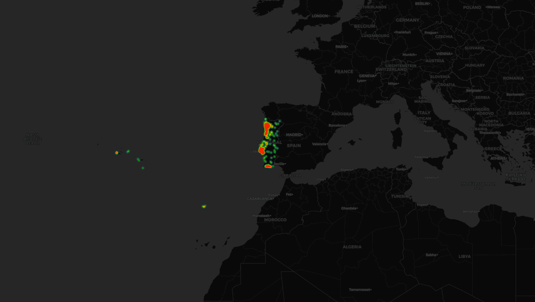 Mapa calor