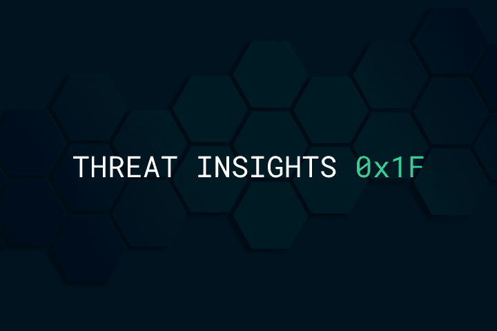 Threat insights 0x1F: Clever tactics