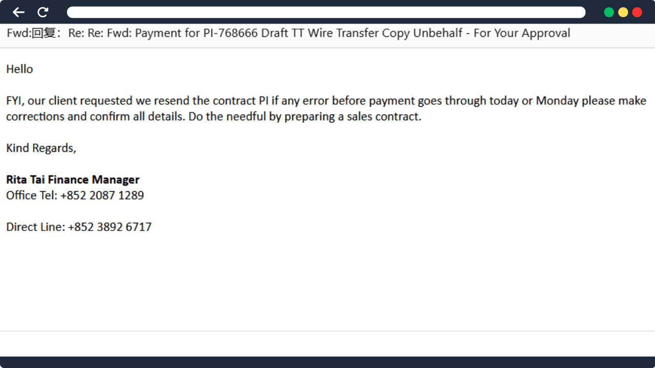 Email 1