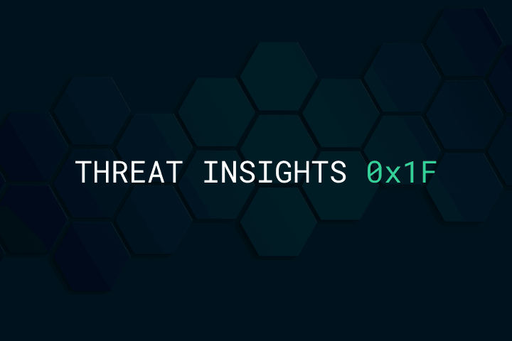 Threat insights 0x1F: Clever tactics